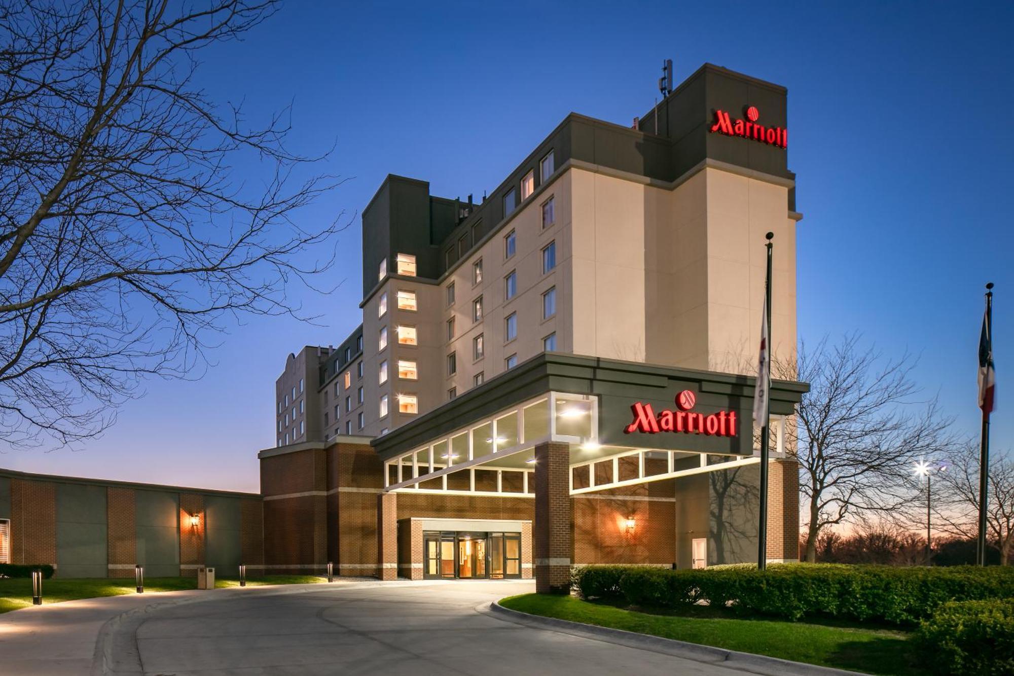 West Des Moines Marriott Hotel Exterior foto