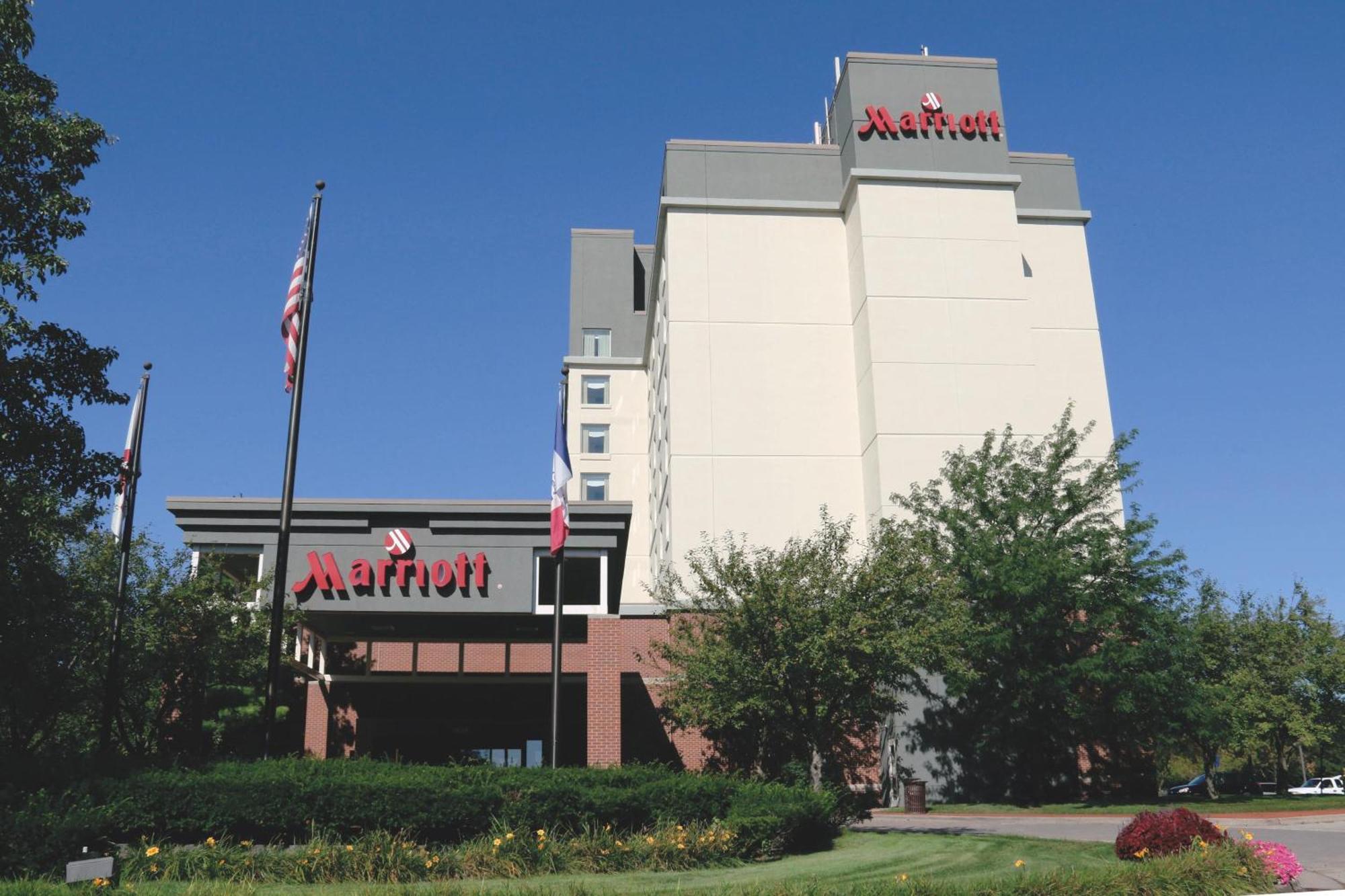 West Des Moines Marriott Hotel Exterior foto